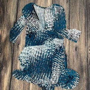 Teal size small dress